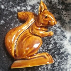 Vintage Ceramic 4" Squirrel Made In Poole England Minty